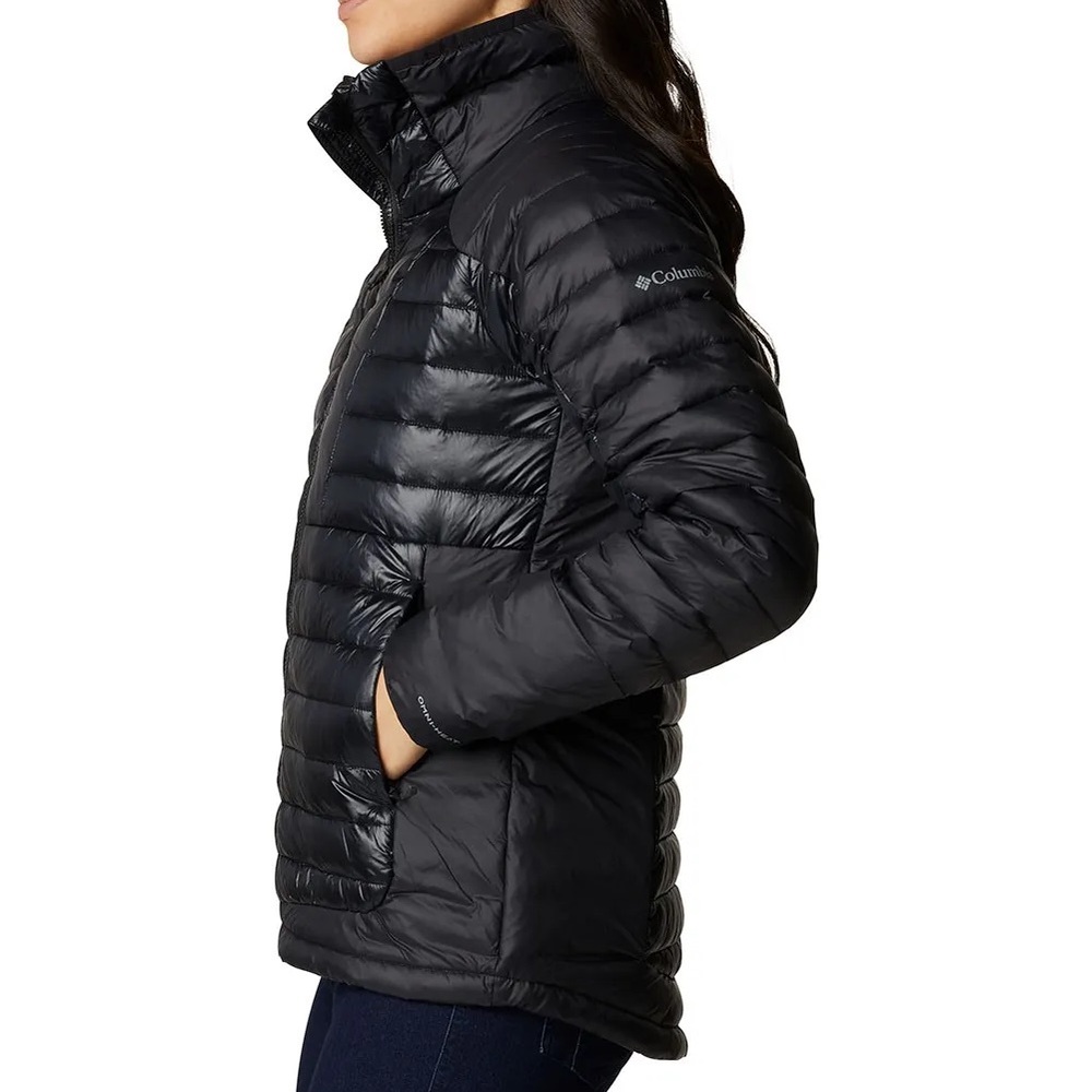 Columbia Shiny Black Puffer Jacket